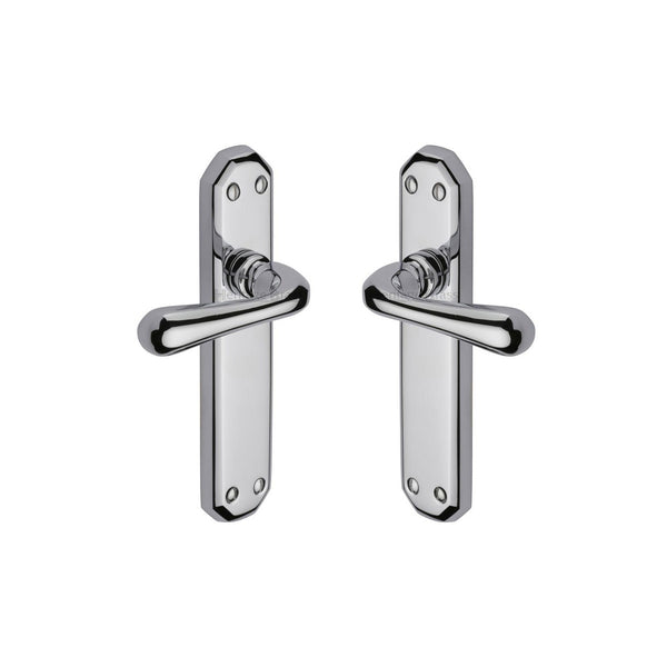 Charlbury Door Handle on Plate by M Marcus - Heritage Brass