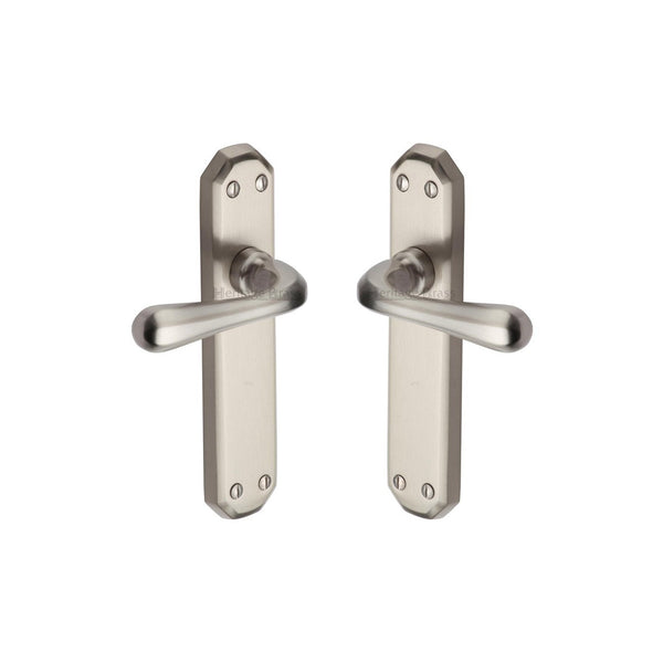 Charlbury Door Handle on Plate by M Marcus - Heritage Brass