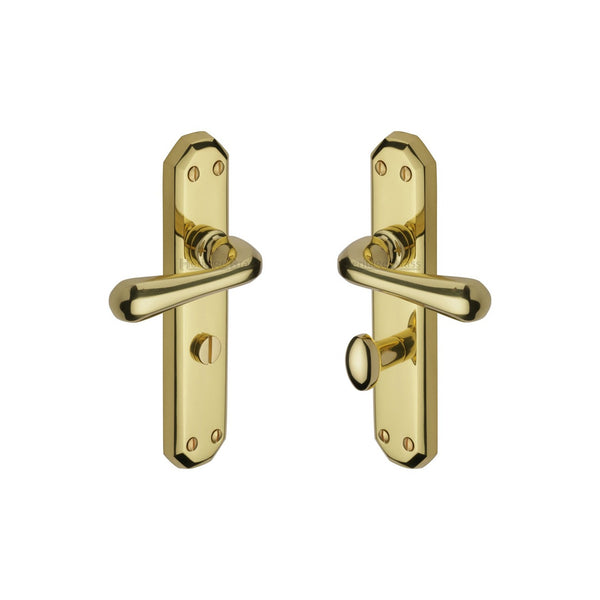 Charlbury Door Handle on Plate by M Marcus - Heritage Brass