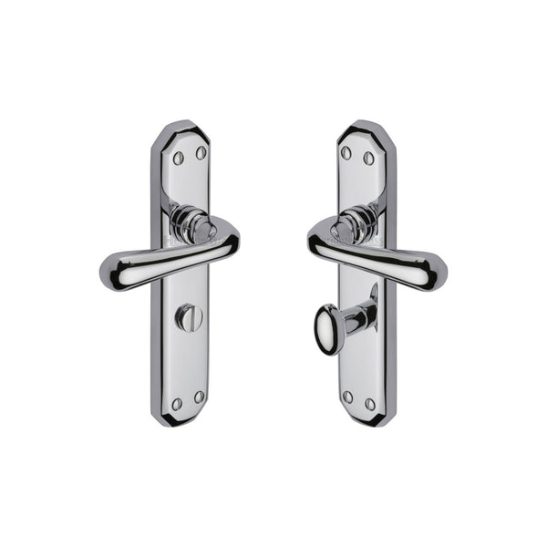 Charlbury Door Handle on Plate by M Marcus - Heritage Brass