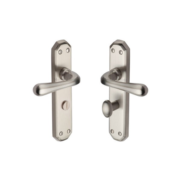 Charlbury Door Handle on Plate by M Marcus - Heritage Brass