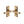 Windsor Short Door Handle on Plate by M Marcus - Heritage Brass