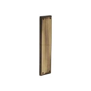 Brass Fingerplate by M Marcus - Heritage Brass