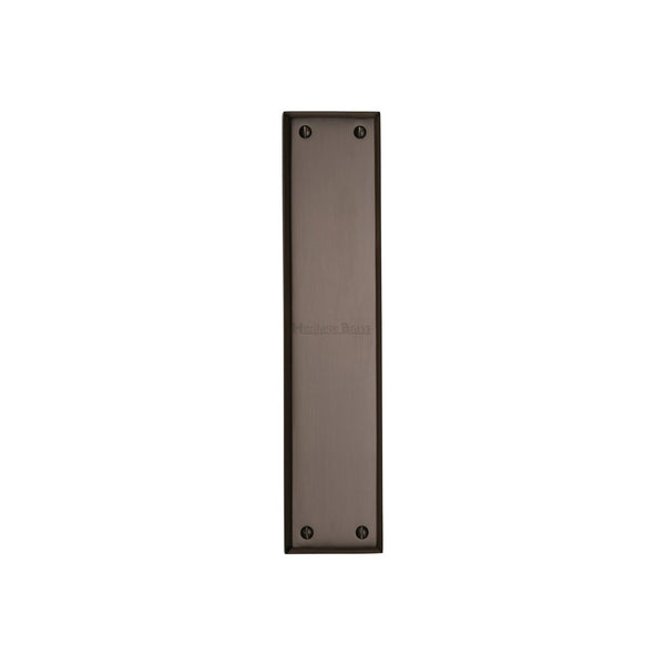 Brass Fingerplate by M Marcus - Heritage Brass
