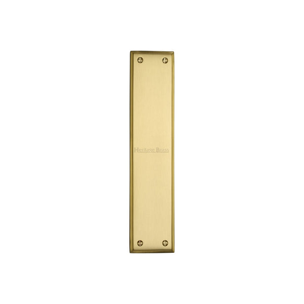 Brass Fingerplate by M Marcus - Heritage Brass