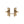 Bedford Short Door Handle on Plate by M Marcus - Heritage Brass