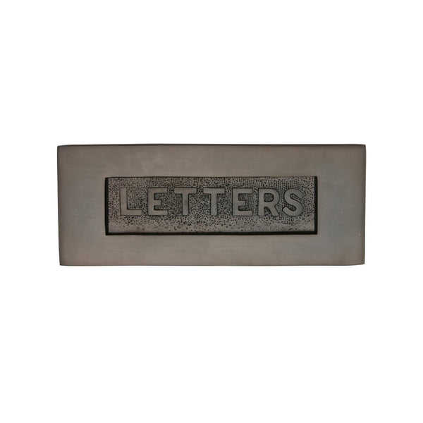 Embossed Letterplate by M Marcus - Heritage Brass
