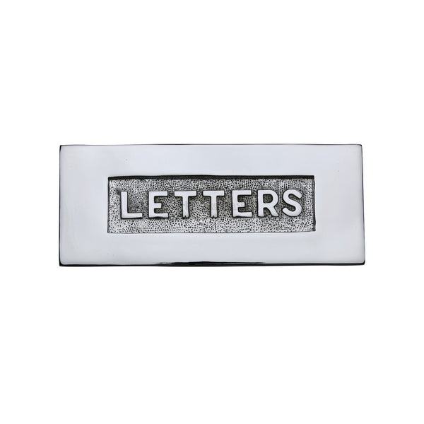 Embossed Letterplate by M Marcus - Heritage Brass