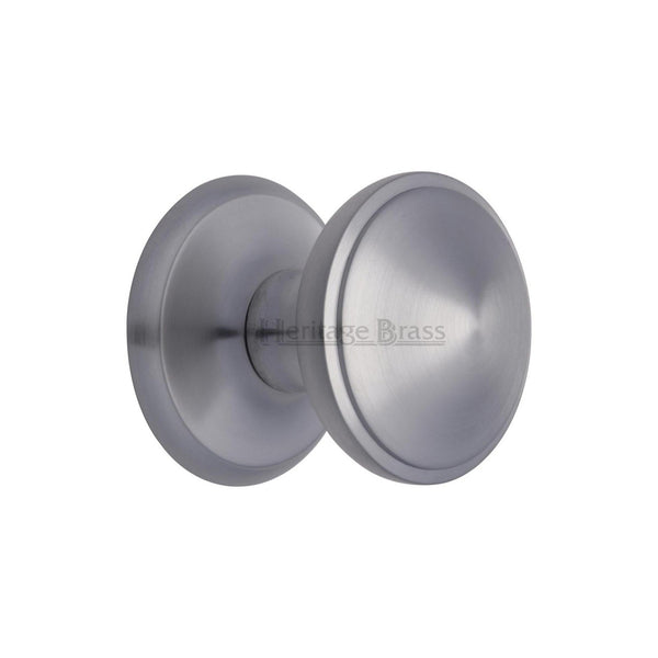 Round Centre Door Knob by M Marcus - Heritage Brass
