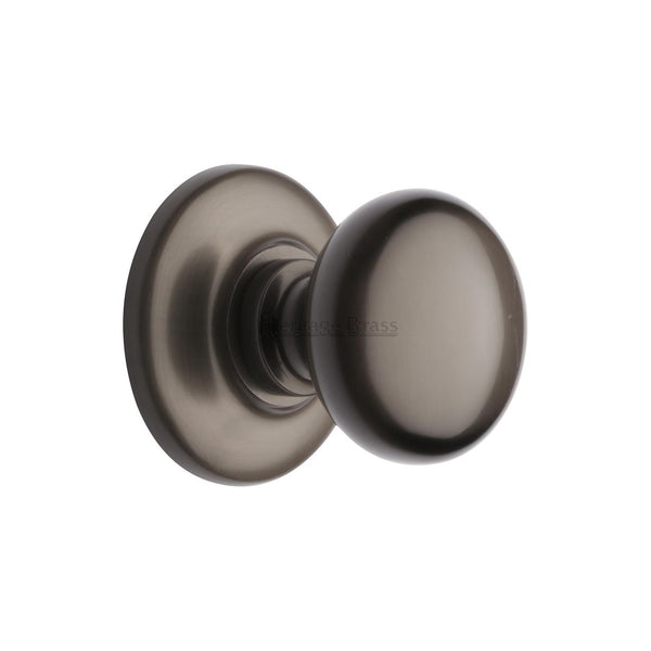 Round Center Door Knob - V901 by M Marcus - Heritage Brass