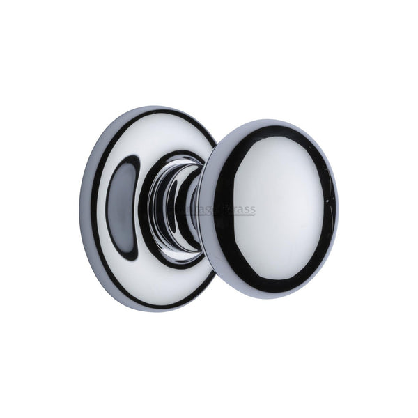 Round Center Door Knob - V901 by M Marcus - Heritage Brass