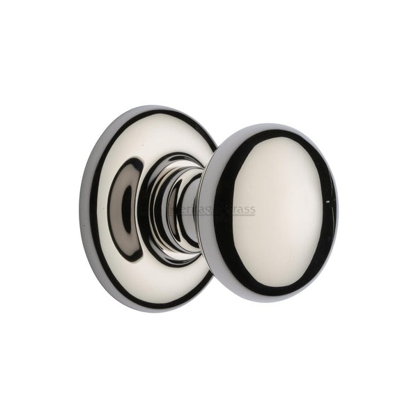 Round Center Door Knob - V901 by M Marcus - Heritage Brass