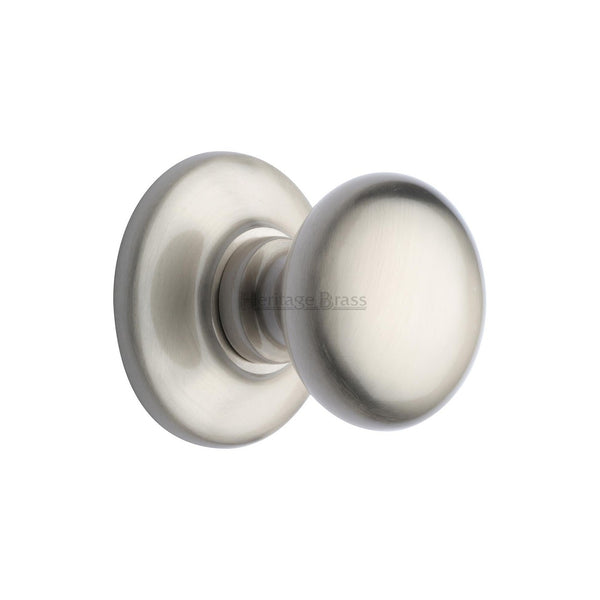 Round Center Door Knob - V901 by M Marcus - Heritage Brass