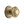 Stepped Round Centre Door Knob by M Marcus - Heritage Brass