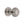 Reeded Mortice Door Knob on Rose by M Marcus - Heritage Brass