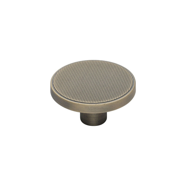Brooklyn Cabinet Knob by M Marcus - Heritage Brass