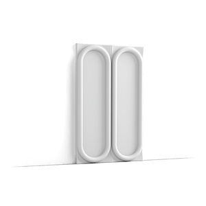 Orac W126 Chain 3D Wall Panel 800mm x 500mm x 35mm – Purotouch