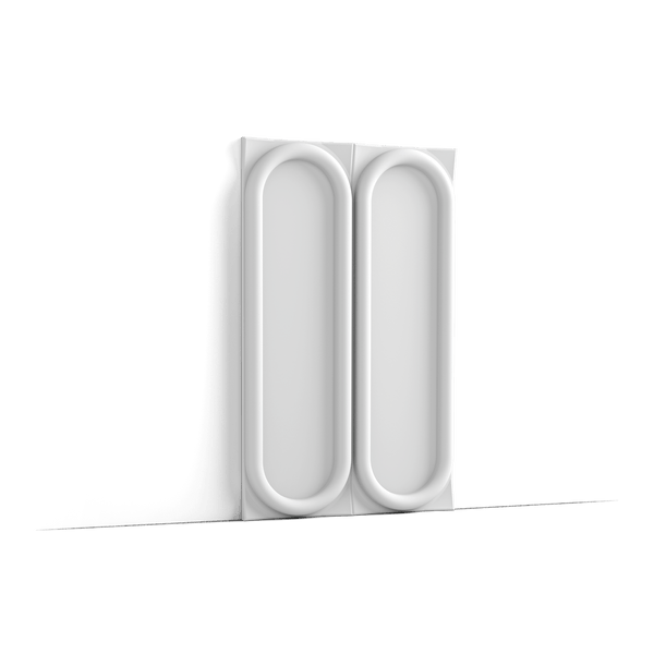 Orac W126 Chain 3D Wall Panel 800mm x 500mm x 35mm – Purotouch