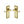 Edwardian Door Handle on Plate by M Marcus - Heritage Brass