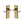 Edwardian Door Handle on Plate by M Marcus - Heritage Brass