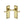 Edwardian Door Handle on Plate by M Marcus - Heritage Brass