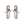Buckingham Door Handle on Plate by M Marcus - Heritage Brass