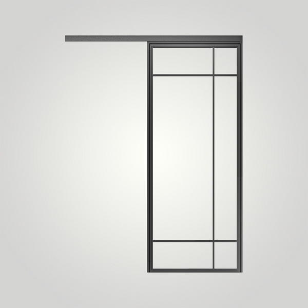 STEELUX DOORS®, "SUTTON" SINGLE SLIDING DOOR, , 