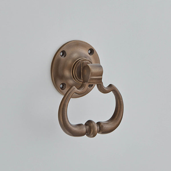 Croft Ironmongery, Beaded Dutch Drop Handle-1717, Door Handles, Drop Handles