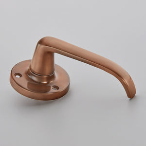 Croft Ironmongery, Stafford Lever On Round Rose-1746R, Door Handles, Lever Handles On Rose