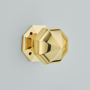 Croft Ironmongery, Octagonal Knob-1751M, Door Knobs, Mortice Door Knobs