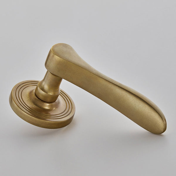 Oxford Lever On Reeded Edge Covered Rose-2051COV65C