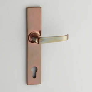 Croft Ironmongery, Stafford Multipoint Door Handle on Classic Backplate-2101E, Door Handles, Multipoint Lever Lock Handles