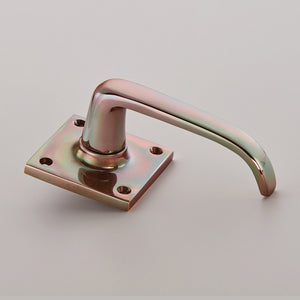 Croft Ironmongery, Stafford Lever On Square Rose-2141, Door Handles, Lever Handles On Rose