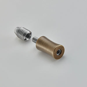 Croft Ironmongery, Concave Sash Stop-2832, Window Hardware, Sash Fasteners & Lifts