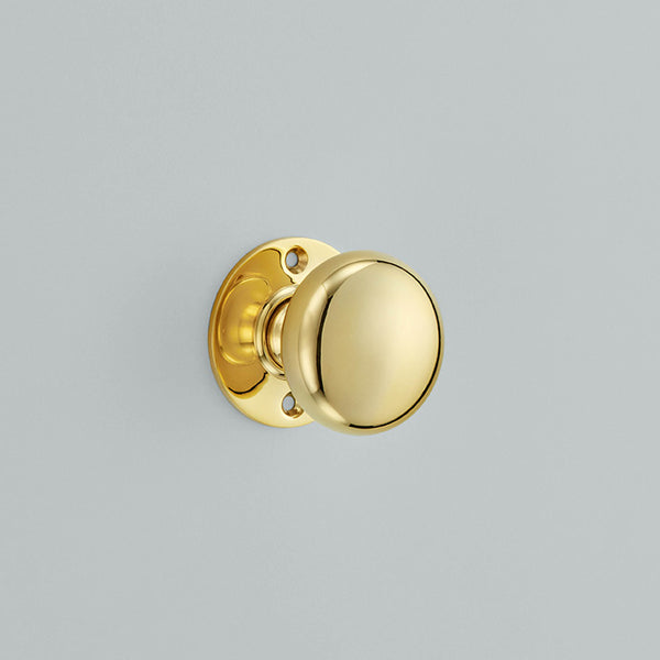 Croft Ironmongery, Plain Knob-4160, Door Knobs, Mortice Door Knobs