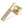 Aged Brass Brompton Lever on Rose Set (Square)