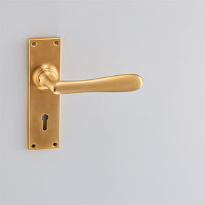 Croft Ironmongery, Elegance Lever Lock-7102, Door Handles, Lever Lock Handles