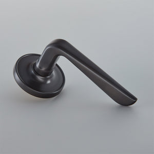 Croft Ironmongery, Maine Door Handle on 65mm Plain Edge Covered Rose-7230COV65A, Door Handles, Lever Handles On Rose