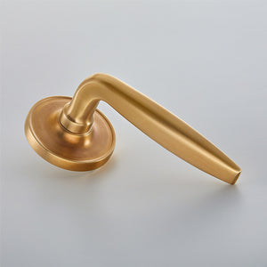 Croft Ironmongery, Maine Door Handle on 65mm Raised Edge Covered Rose-7230COV65B, Door HANDLES, Lever Handles On Rose