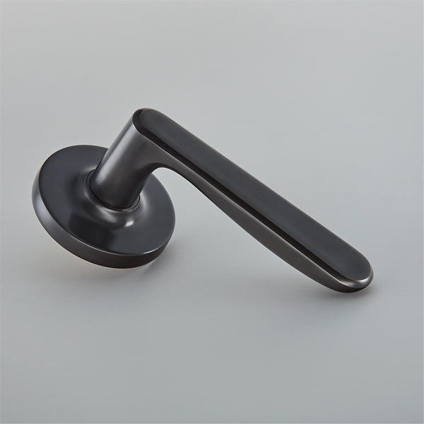 Velo Door Handle on Plain Covered Rose-7240COV65A