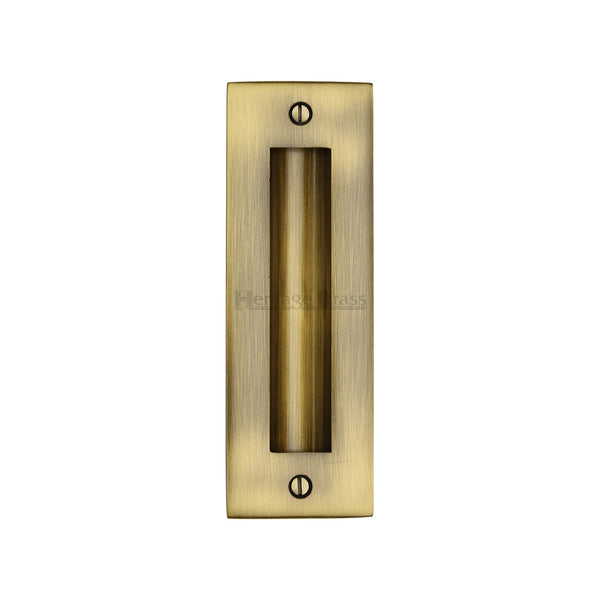 M Marcus - Heritage Brass, Flush Pull, Flush Pull Handles, Flush Pull Handles