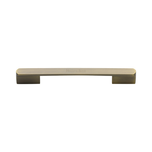 M Marcus - Heritage Brass, Bridge Cabinet Pull Handle, Cabinet Hardware, Cabinet Pull Handles