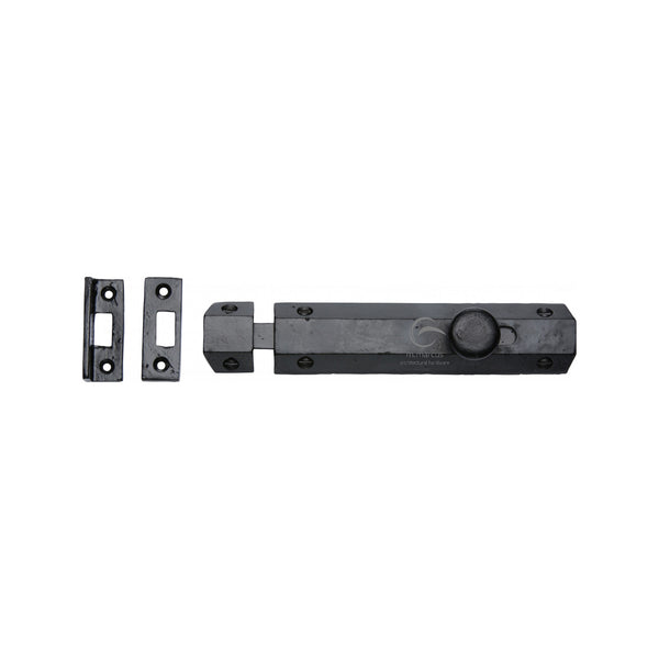 Black Iron Flat Bolt