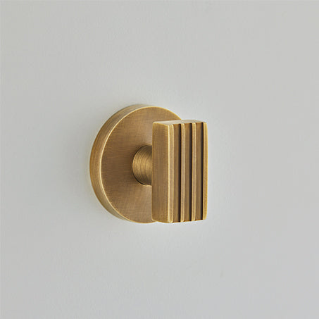 Croft Ironmongery, Icon Bathroom Turn & Release on Covered Rose-179/240, Escutcheons & Privacy Thumbturns, Thumbturn & Release