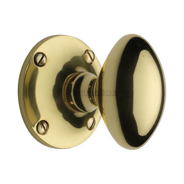 Mayfair Door Knob on Rose