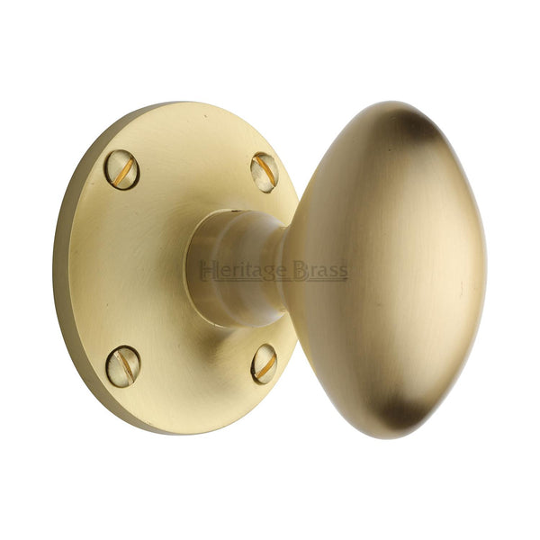 Mayfair Door Knob on Rose