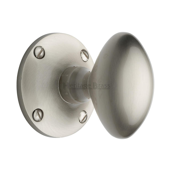 Mayfair Door Knob on Rose