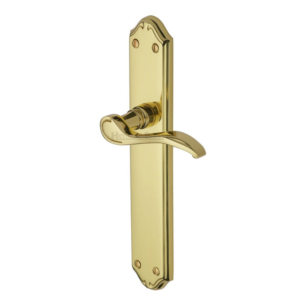 M Marcus - Heritage Brass, Verona Door Handle on Plate, Door Handles, Door Handles on Plate