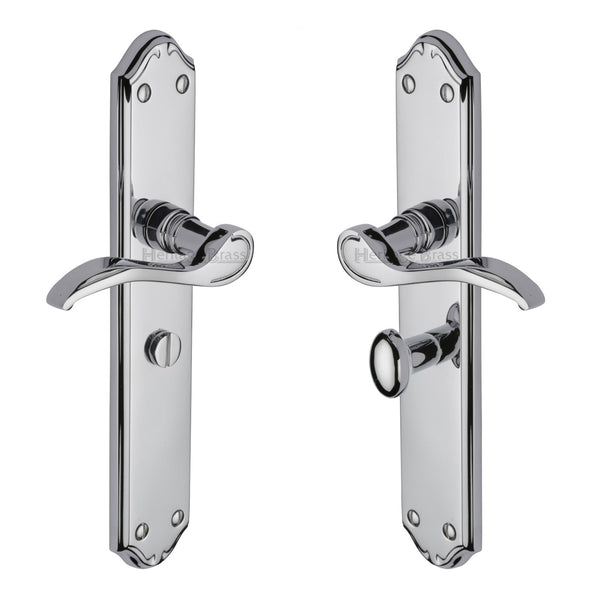 M Marcus - Heritage Brass, Verona Door Handle on Plate, Door Handles, Door Handles on Plate