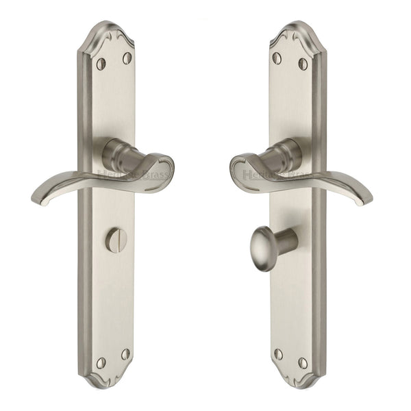 M Marcus - Heritage Brass, Verona Door Handle on Plate, Door Handles, Door Handles on Plate